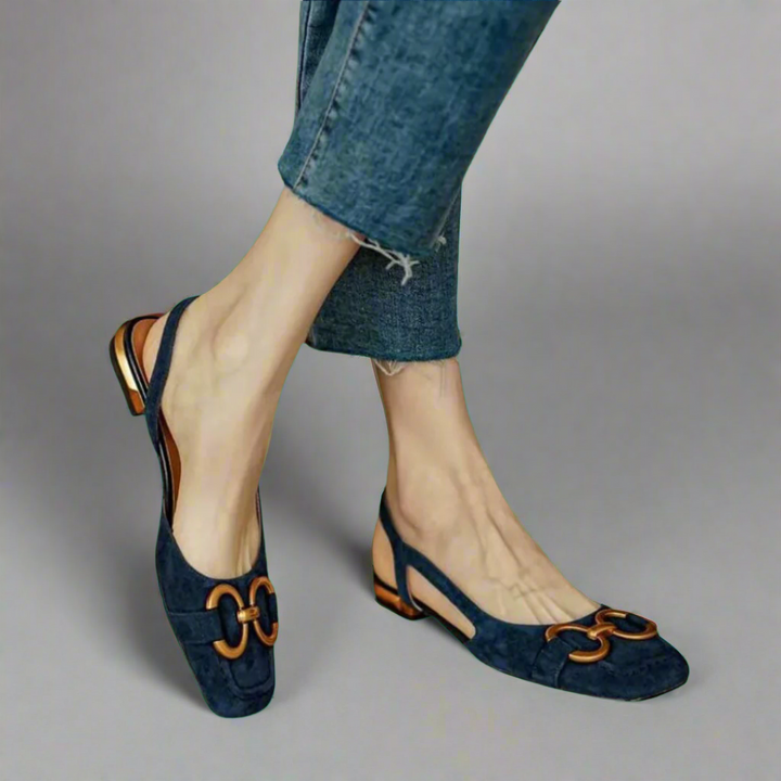 Adelrun | Elegant Orthopedic Sandals with Block Heel