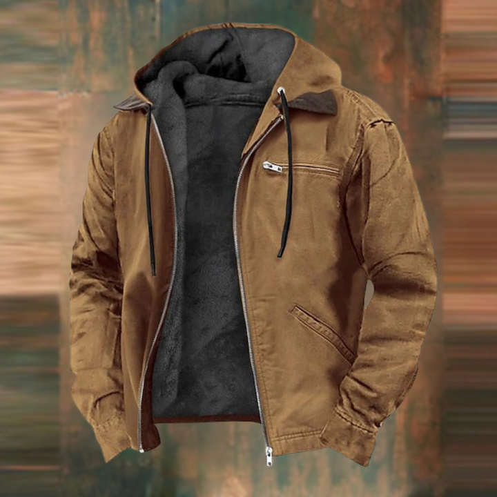 NATHAN – RUGGED HOODED JACKET