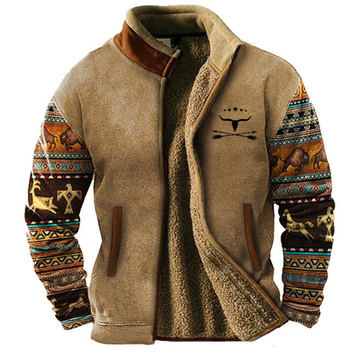 WAYNE – WESTERN FLEECE-LINED JACKET