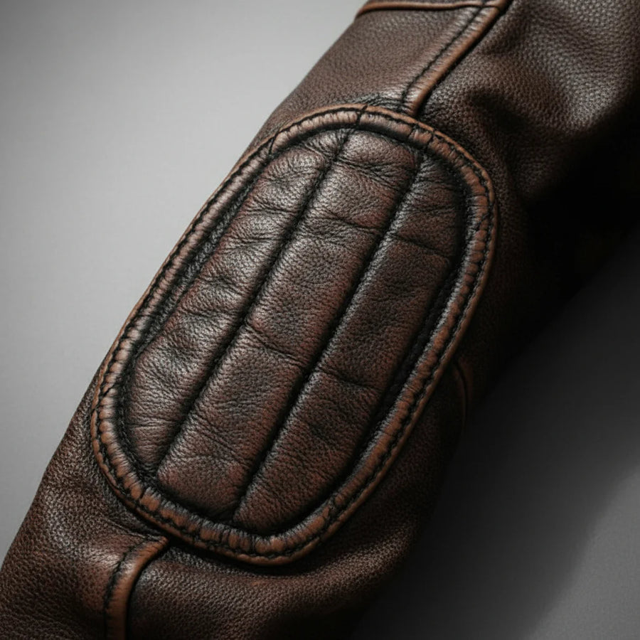 ETHAN – CLASSIC MOTORSTYLE FAUX LEATHER JACKET