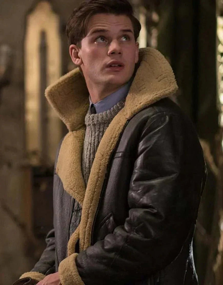 ADRIAN – SHEARLING AVIATOR JACKET