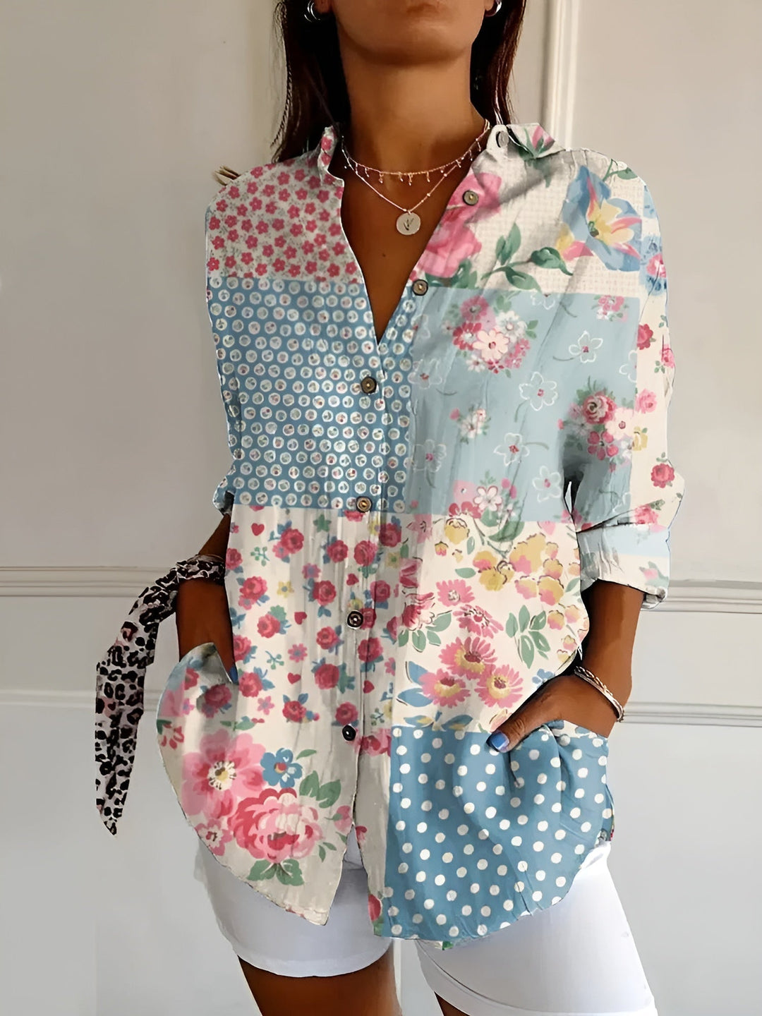 Maia | Floral Comfort Blouse